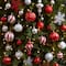 81ct. Holiday Deluxe Shatterproof Christmas Tree Ornament Box Set